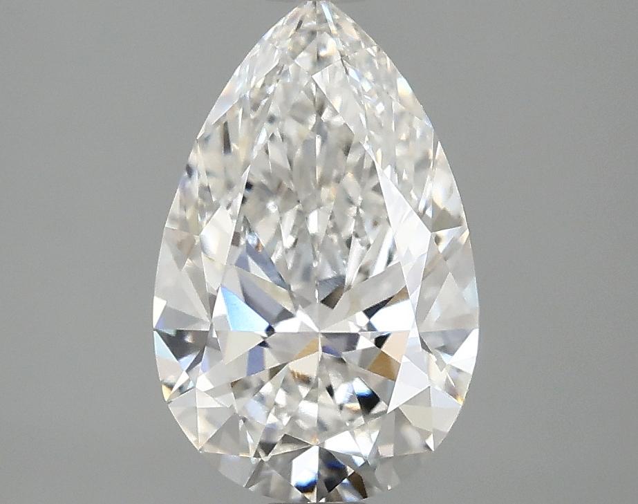 1.89 Carat Pear Shaped Ideal Cut VVS2 IGI Certified Lab Grown Diamond