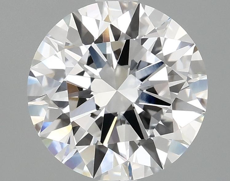 2.51 Carat Round Shaped Ideal Cut VVS2 IGI Certified Lab Grown Diamond