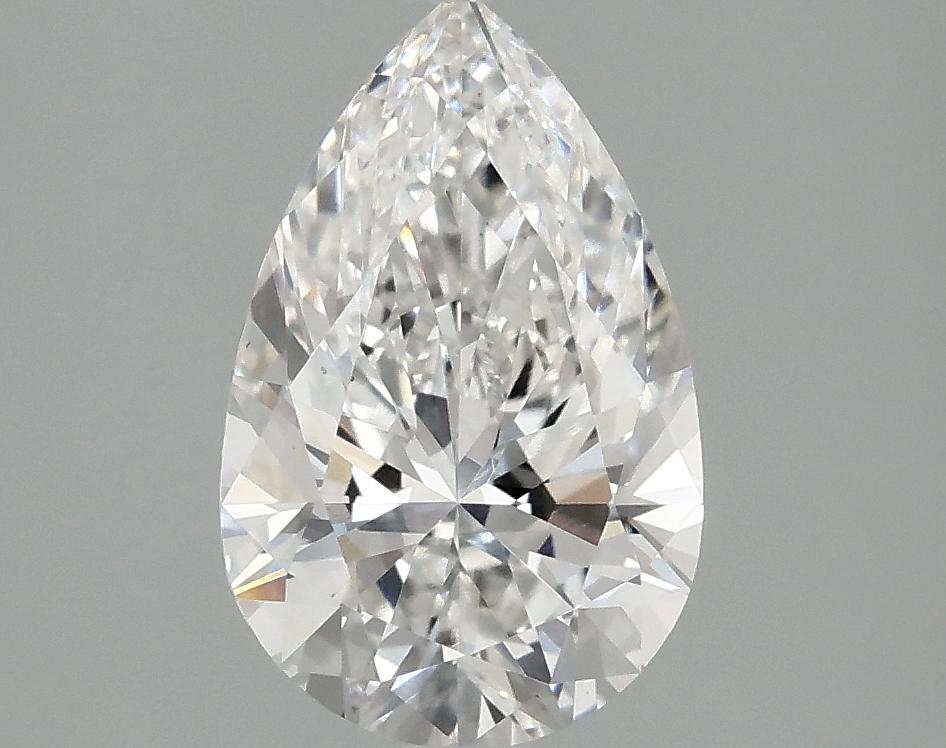 2.05 Carat Pear Shaped Ideal Cut VS1 IGI Certified Lab Grown Diamond