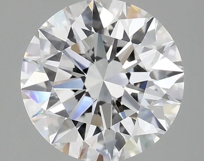 2.06 Carat Round Shaped Ideal Cut VVS2 IGI Certified Lab Grown Diamond
