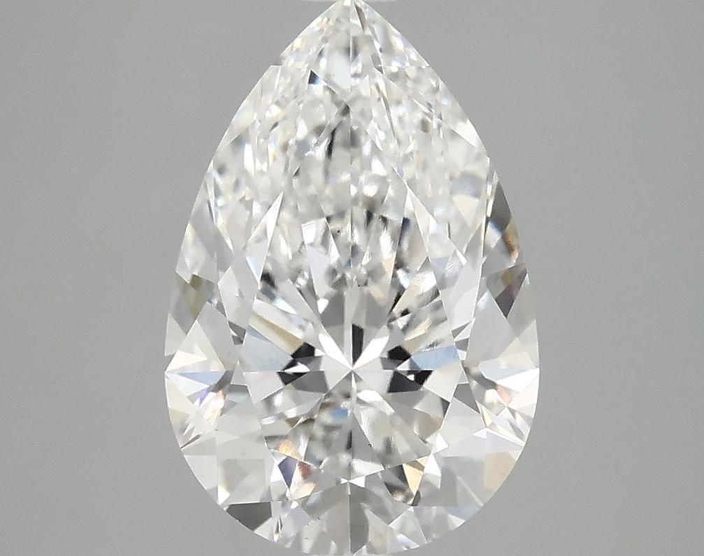 3.02 Carat Pear Shaped Excellent Cut VS2 IGI Certified Lab Grown Diamond
