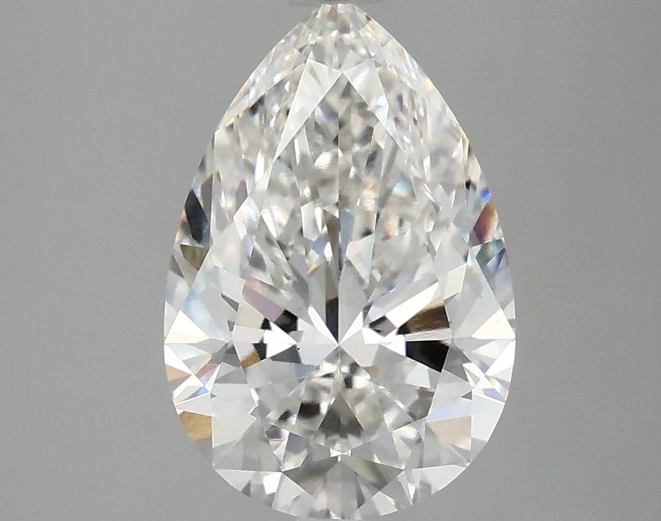 2.5 Carat Pear Shaped Excellent Cut VS1 IGI Certified Lab Grown Diamond