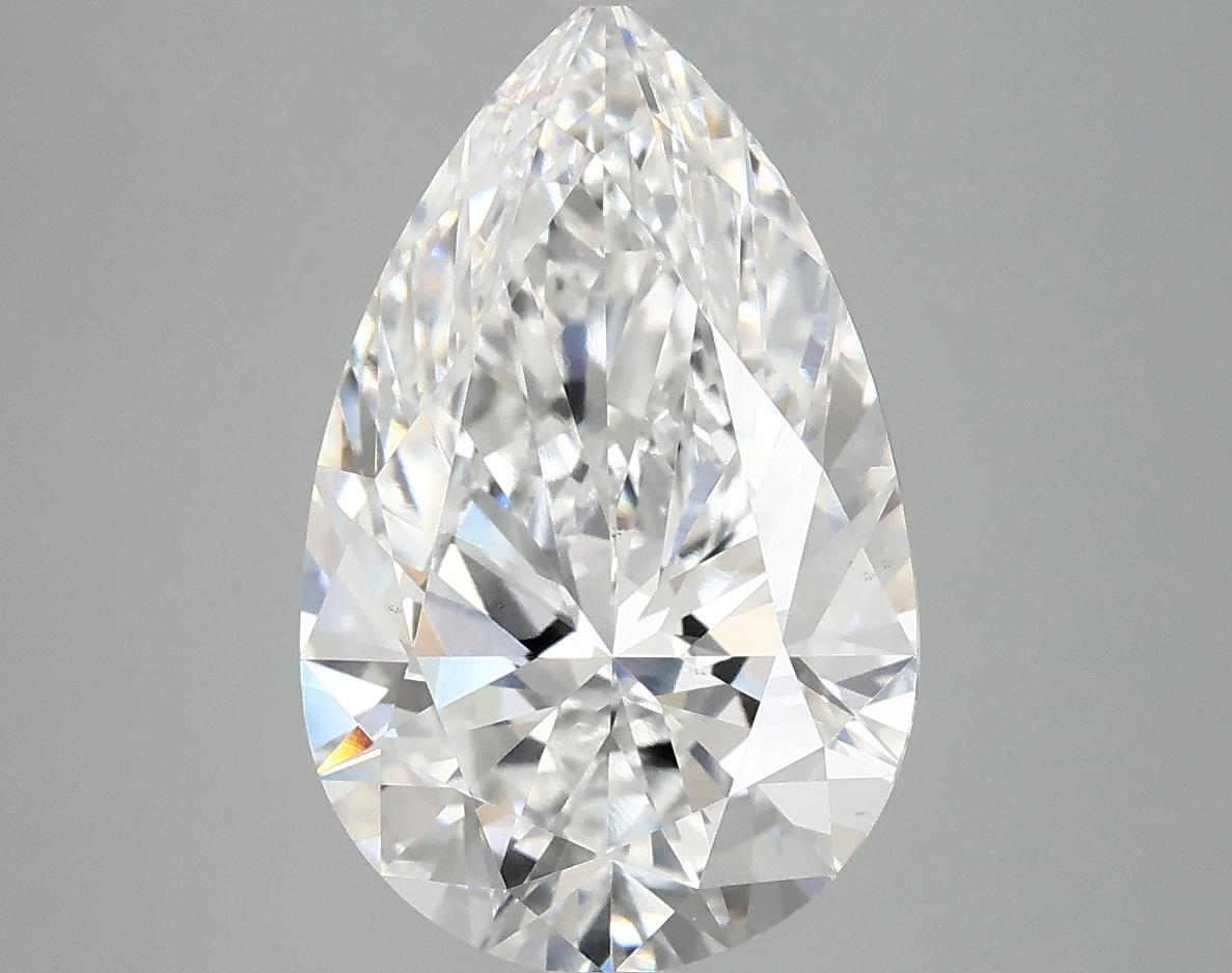 4.06 Carat Pear Shaped Ideal Cut VS2 IGI Certified Lab Grown Diamond