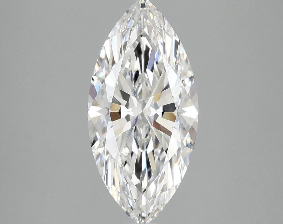 2.04 Carat Marquise Shaped Excellent Cut VVS2 IGI Certified Lab Grown Diamond