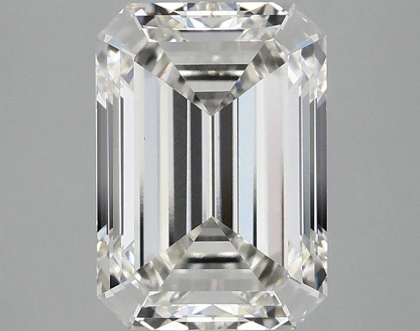 3.1 Carat Emerald Shaped Ideal Cut VS1 IGI Certified Lab Grown Diamond