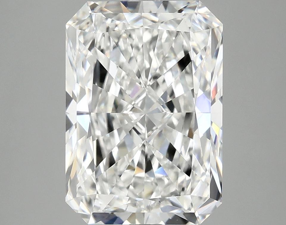 3.89 Carat Radiant Shaped Ideal Cut VVS2 IGI Certified Lab Grown Diamond