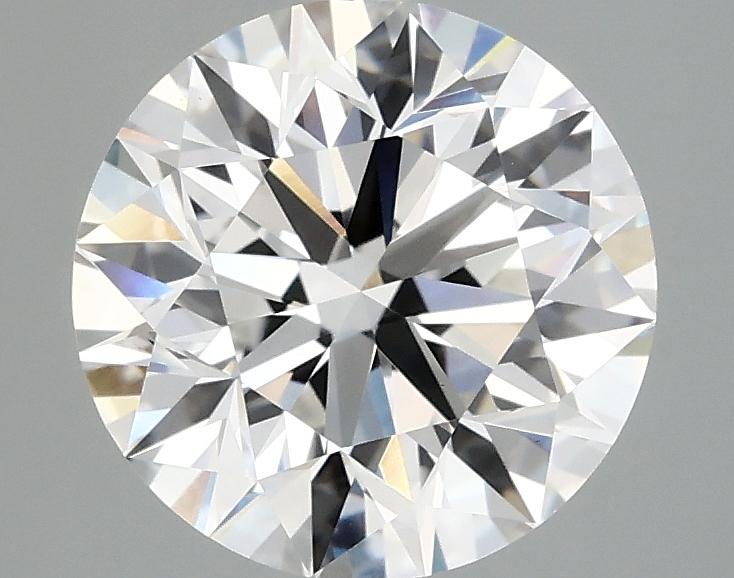 2.5 Carat Round Shaped Excellent Cut VS1 IGI Certified Lab Grown Diamond