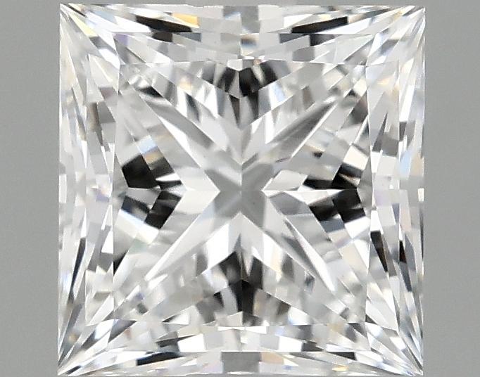2.04 Carat Princess Shaped Ideal Cut VS1 IGI Certified Lab Grown Diamond