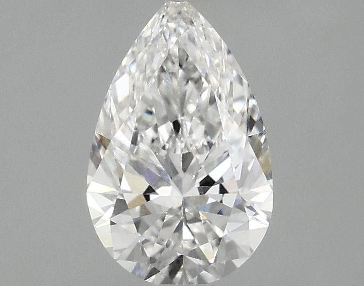 0.97 Carat Pear Shaped Ideal Cut VVS2 IGI Certified Lab Grown Diamond