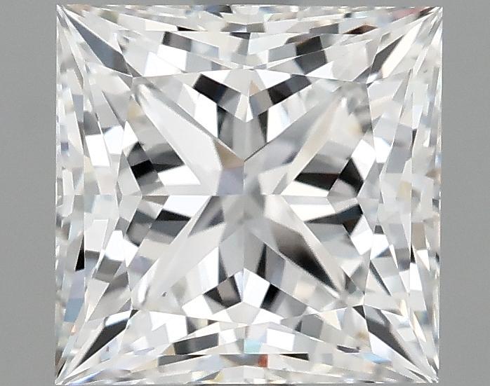 1.96 Carat Princess Shaped Ideal Cut VS1 IGI Certified Lab Grown Diamond