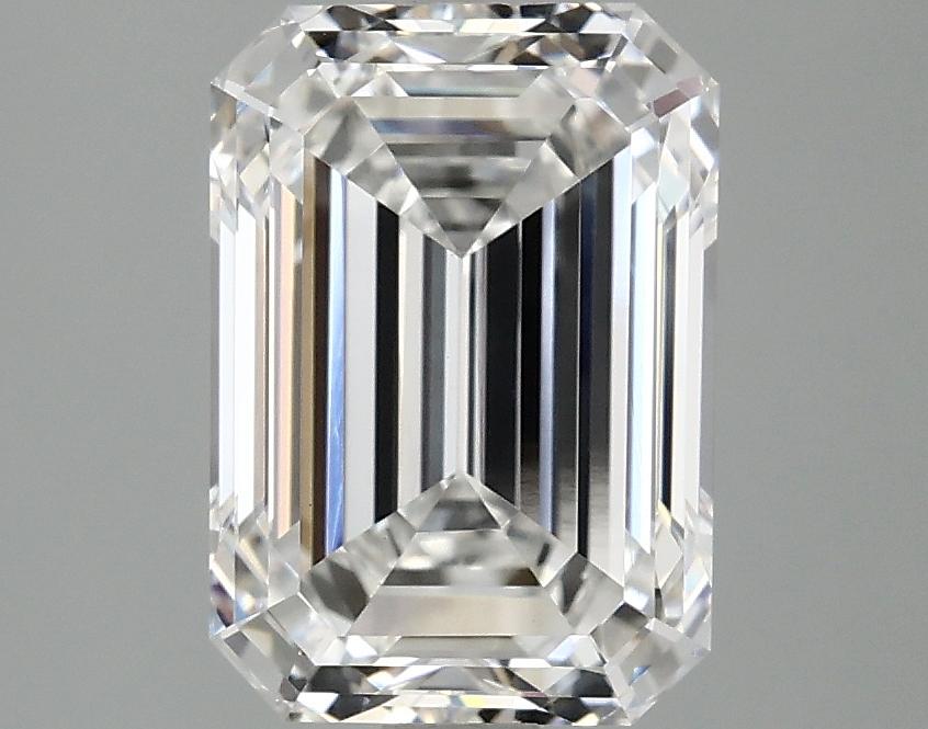 3.04 Carat Emerald Shaped Ideal Cut VVS2 IGI Certified Lab Grown Diamond