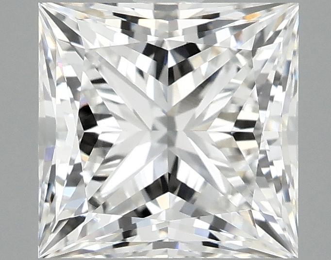 2.09 Carat Princess Shaped Ideal Cut VVS2 IGI Certified Lab Grown Diamond