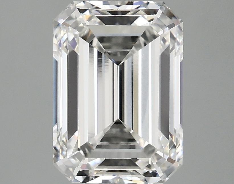 3.01 Carat Emerald Shaped Ideal Cut VVS2 IGI Certified Lab Grown Diamond