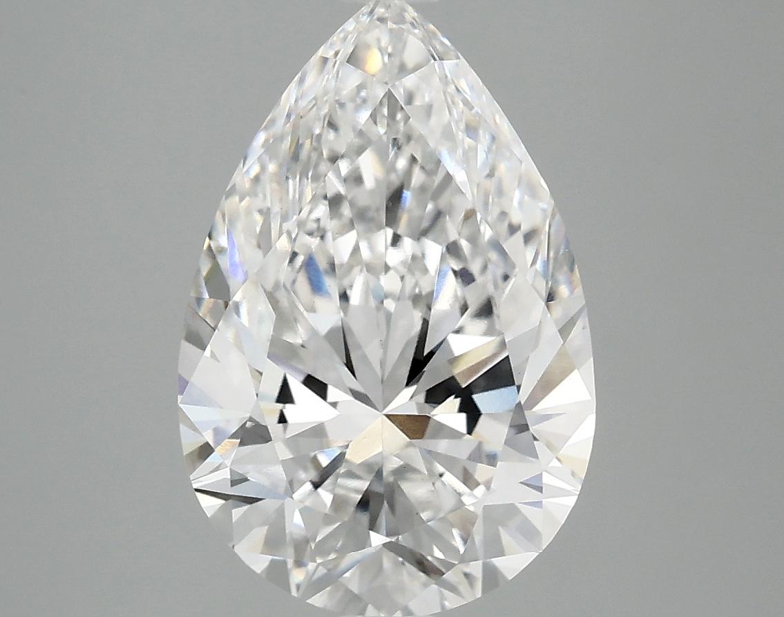 4.06 Carat Pear Shaped Excellent Cut VS1 IGI Certified Lab Grown Diamond
