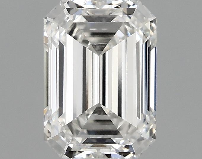 0.97 Carat Emerald Shaped Ideal Cut VVS2 IGI Certified Lab Grown Diamond