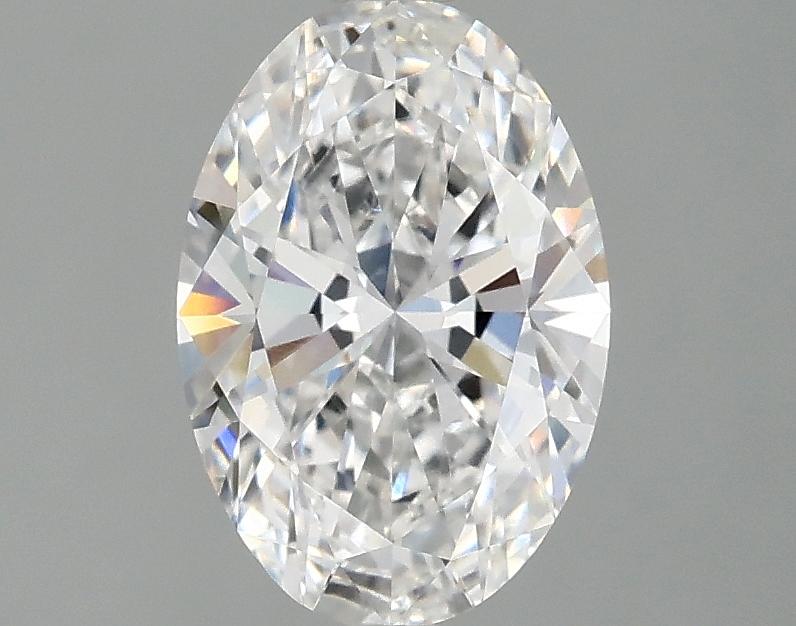 1.5 Carat Oval Shaped Ideal Cut VVS2 IGI Certified Lab Grown Diamond