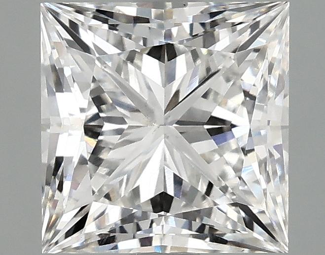 2.03 Carat Princess Shaped Ideal Cut VS2 IGI Certified Lab Grown Diamond