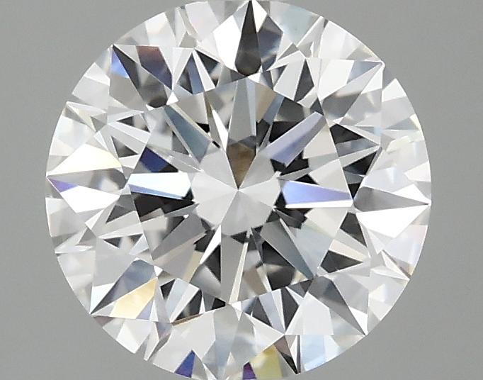 2.08 Carat Round Shaped Ideal Cut VVS2 IGI Certified Lab Grown Diamond