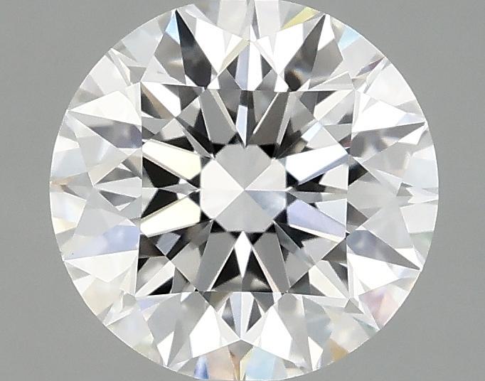 2.08 Carat Round Shaped Ideal Cut VVS2 IGI Certified Lab Grown Diamond