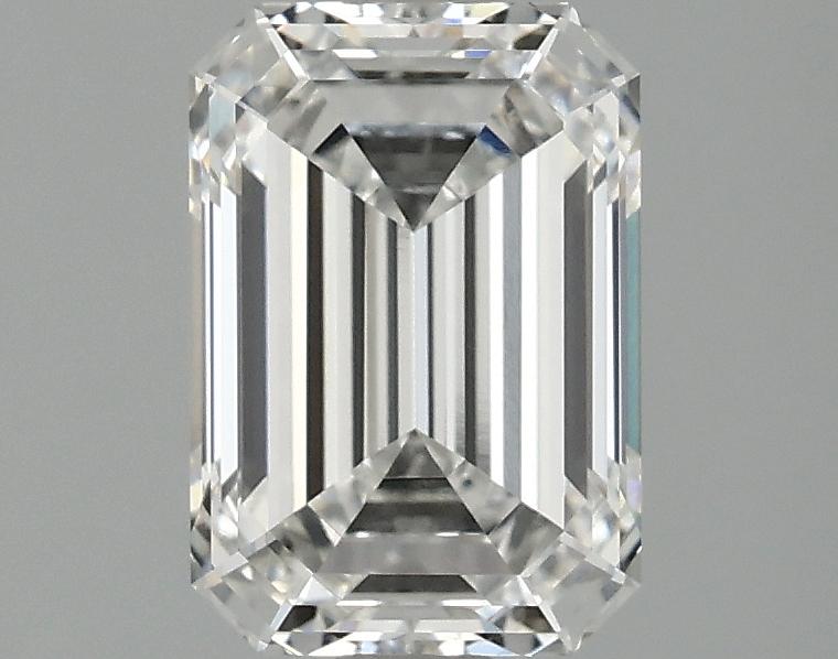 2.09 Carat Emerald Shaped Ideal Cut VVS2 IGI Certified Lab Grown Diamond