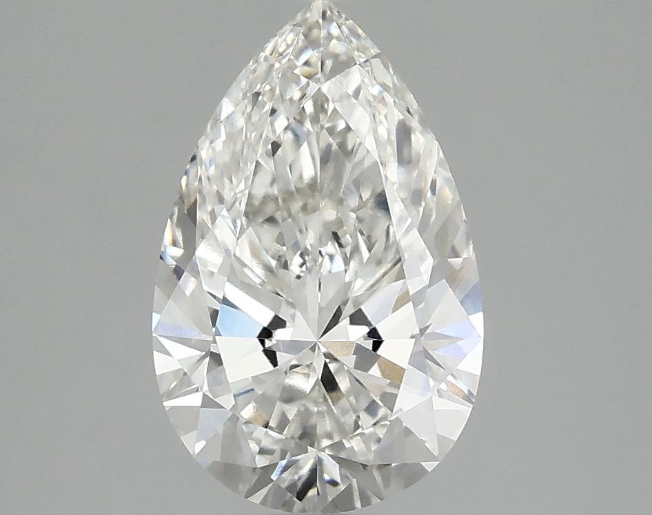 2.03 Carat Pear Shaped Ideal Cut VS1 IGI Certified Lab Grown Diamond