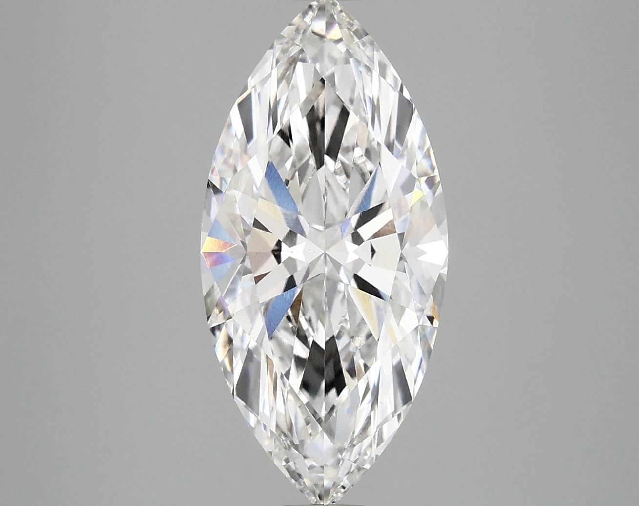 2.91 Carat Marquise Shaped Excellent Cut VS1 IGI Certified Lab Grown Diamond
