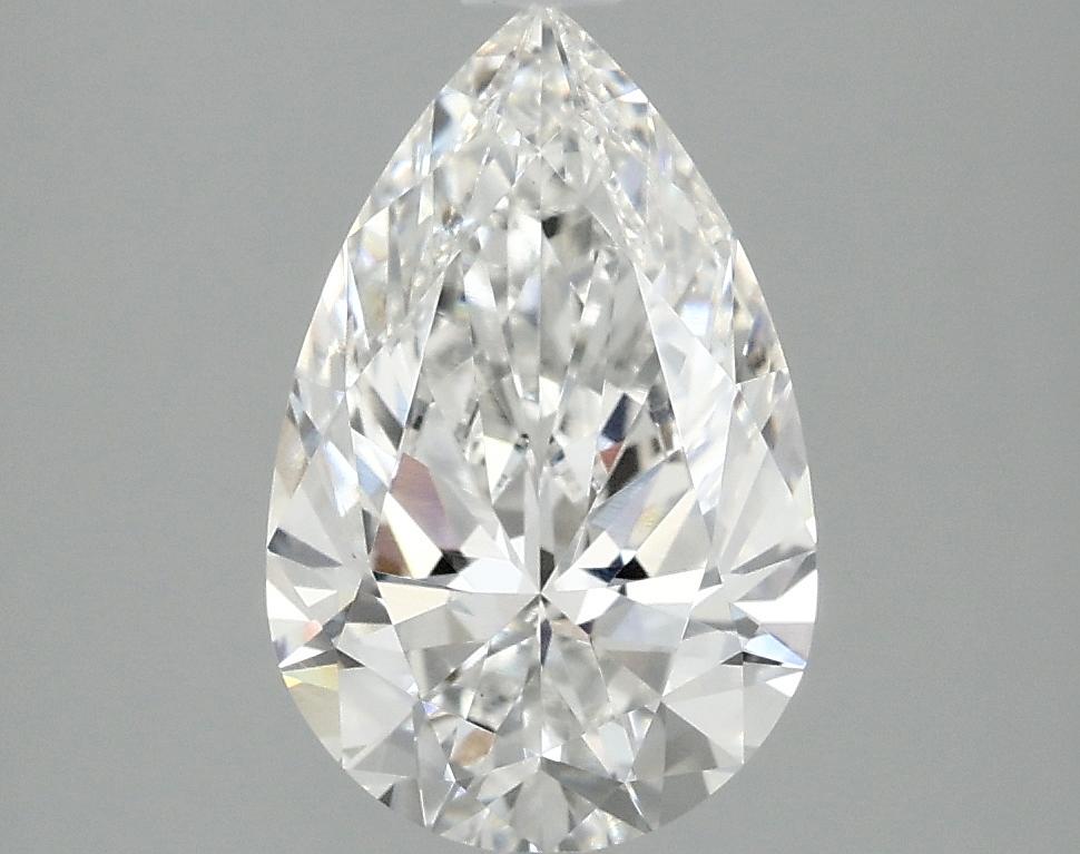 2.01 Carat Pear Shaped Ideal Cut VVS2 IGI Certified Lab Grown Diamond