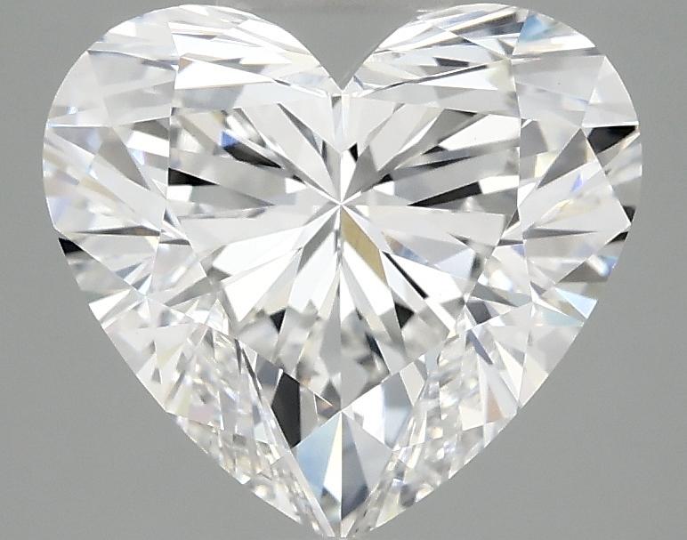 3.1 Carat Heart Shaped Ideal Cut VVS2 IGI Certified Lab Grown Diamond
