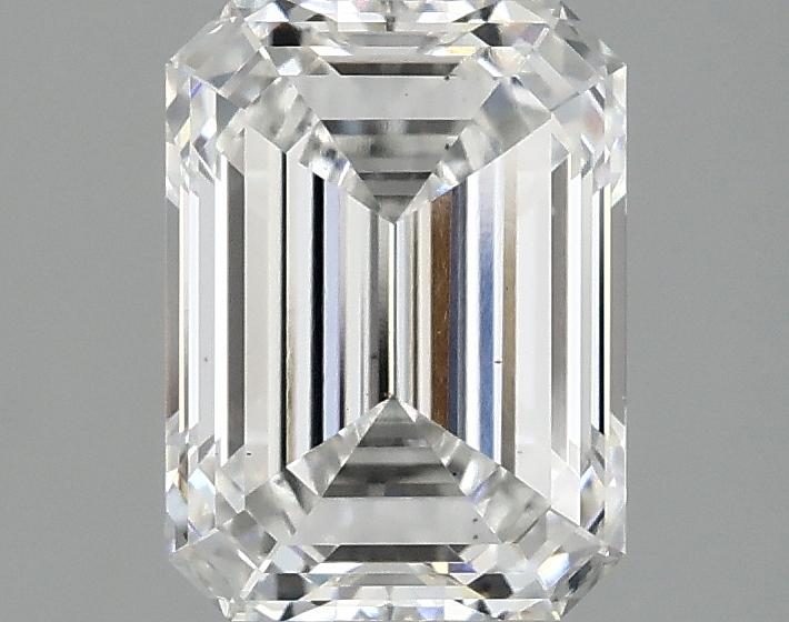 2.02 Carat Emerald Shaped Excellent Cut VS2 IGI Certified Lab Grown Diamond