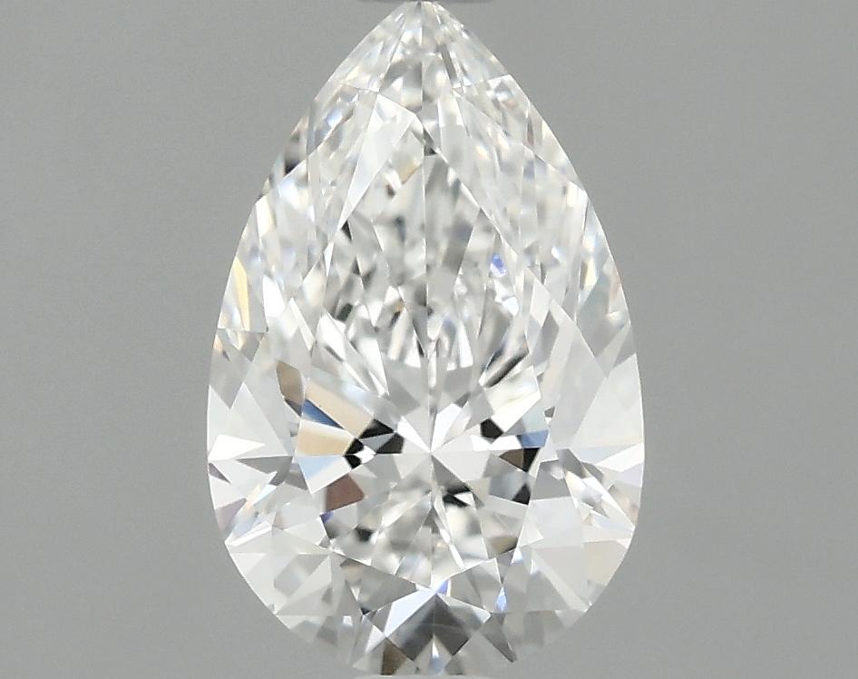 1.09 Carat Pear Shaped Ideal Cut VVS2 IGI Certified Lab Grown Diamond