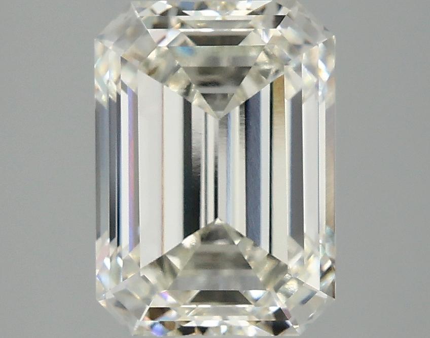 3.06 Carat Emerald Shaped Ideal Cut VVS2 IGI Certified Lab Grown Diamond