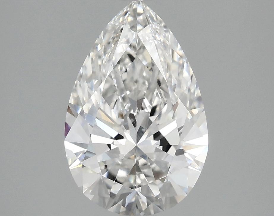 1.85 Carat Pear Shaped Excellent Cut VVS2 IGI Certified Lab Grown Diamond