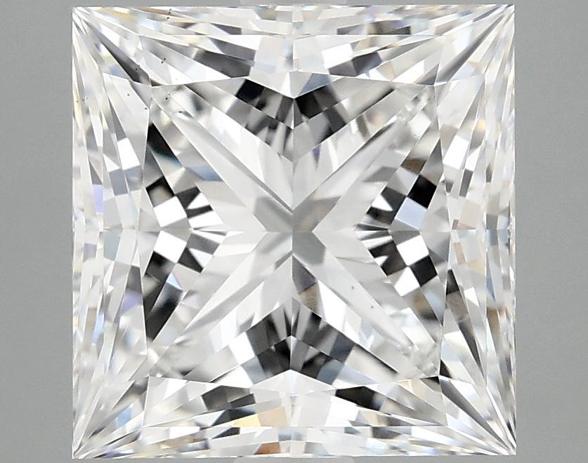 5.08 Carat Princess Shaped Ideal Cut VS2 IGI Certified Lab Grown Diamond