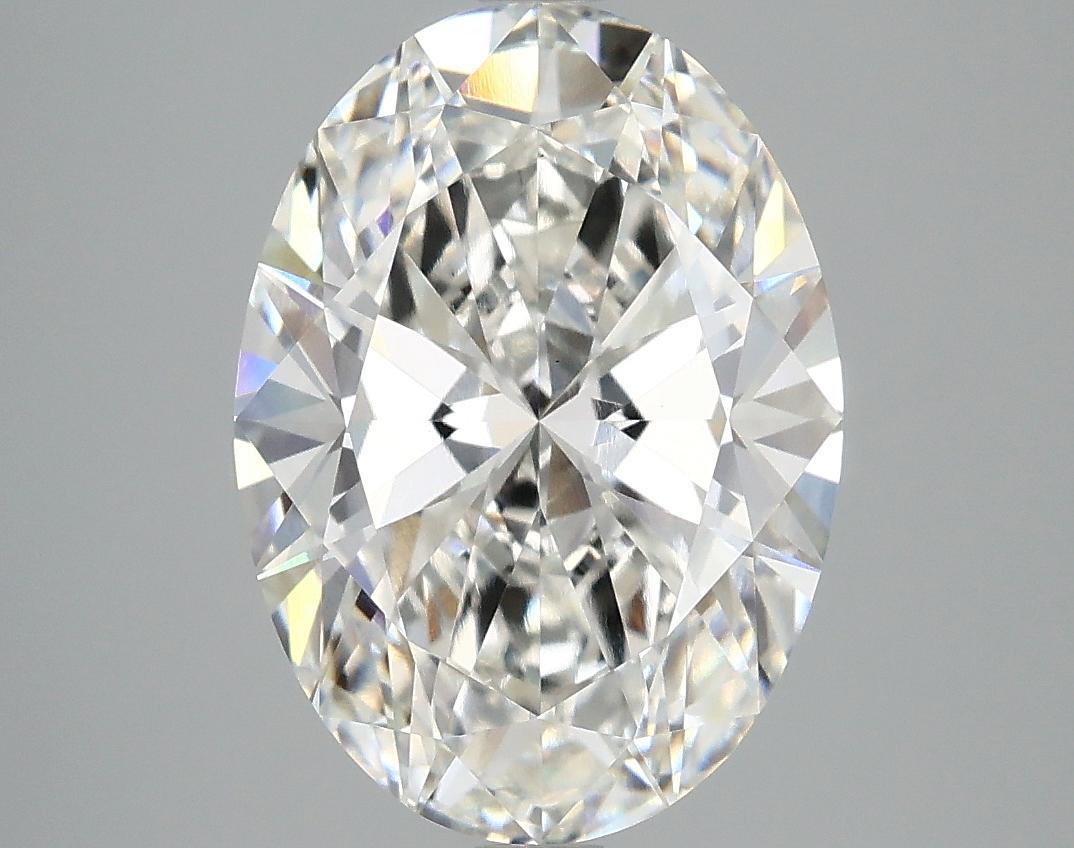3.93 Carat Oval Shaped Ideal Cut VVS2 IGI Certified Lab Grown Diamond
