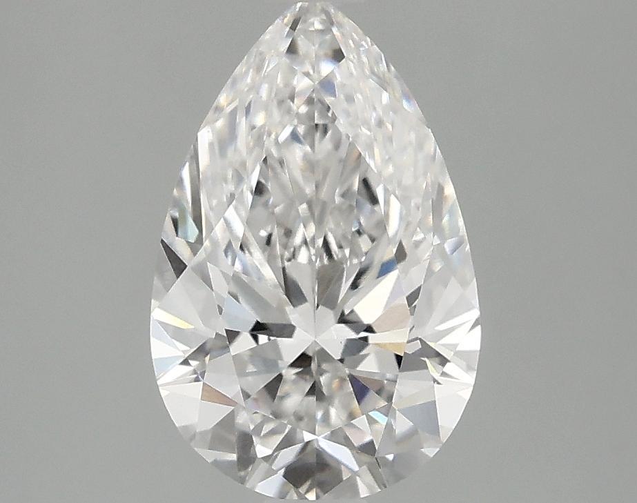 2.1 Carat Pear Shaped Ideal Cut VVS2 IGI Certified Lab Grown Diamond