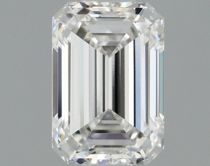 0.97 Carat Emerald Shaped Ideal Cut VVS2 IGI Certified Lab Grown Diamond