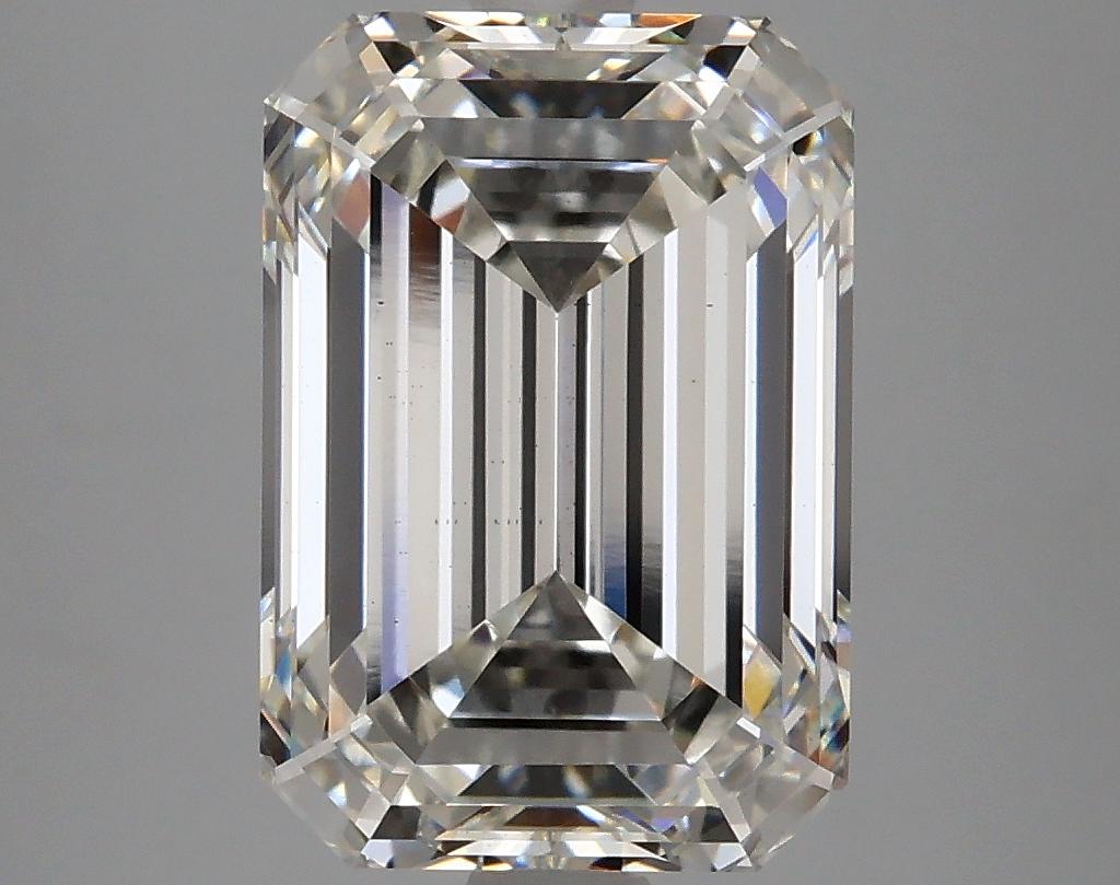 5.09 Carat Emerald Shaped Ideal Cut VS1 IGI Certified Lab Grown Diamond