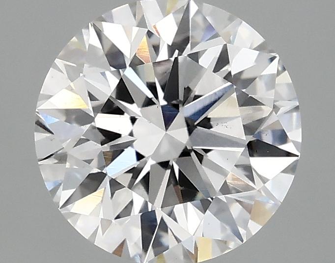 2.05 Carat Round Shaped Excellent Cut VS2 IGI Certified Lab Grown Diamond