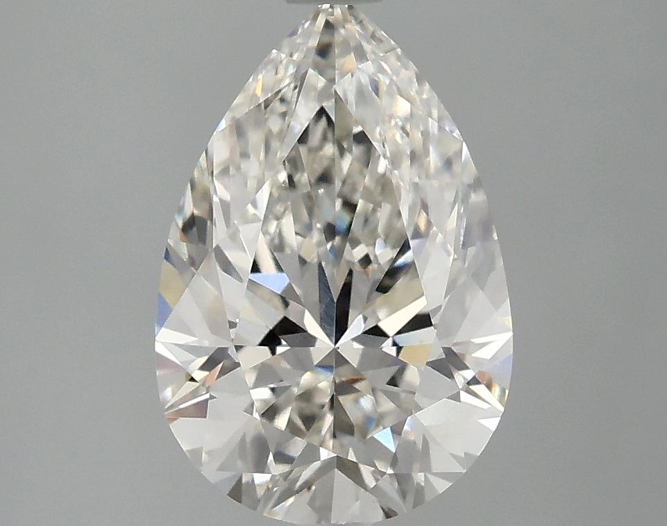 2.58 Carat Pear Shaped Excellent Cut VS1 IGI Certified Lab Grown Diamond