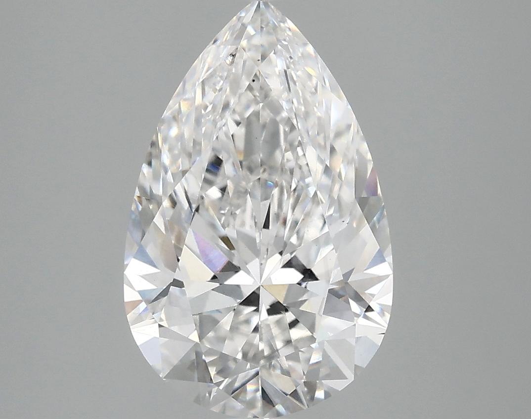 3.09 Carat Pear Shaped Ideal Cut VS2 IGI Certified Lab Grown Diamond