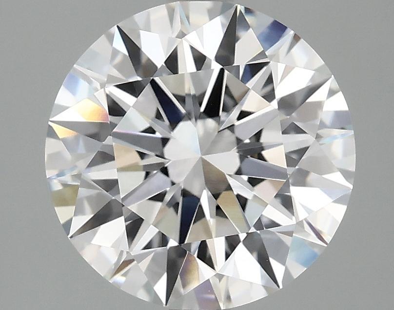 3.06 Carat Round Shaped Ideal Cut VVS2 IGI Certified Lab Grown Diamond
