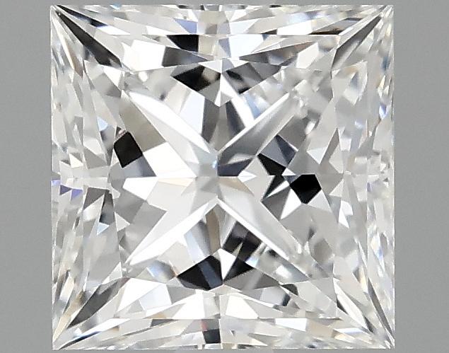 2.05 Carat Princess Shaped Ideal Cut VS1 IGI Certified Lab Grown Diamond