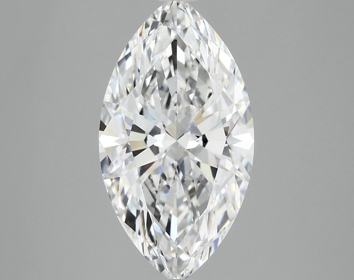 3.02 Carat Marquise Shaped Excellent Cut VVS2 IGI Certified Lab Grown Diamond