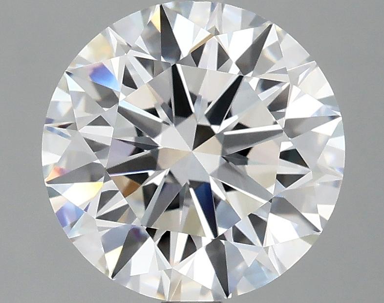 3.04 Carat Round Shaped Excellent Cut VVS2 IGI Certified Lab Grown Diamond