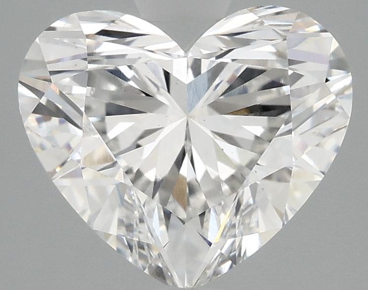 3.05 Carat Heart Shaped Excellent Cut VS1 IGI Certified Lab Grown Diamond