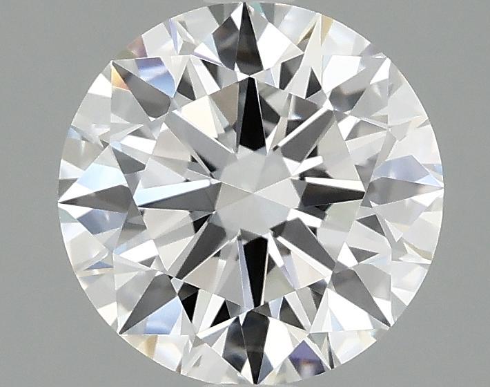 2.07 Carat Round Shaped Ideal Cut VVS2 IGI Certified Lab Grown Diamond