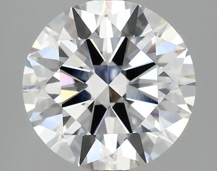 2.4 Carat Round Shaped Excellent Cut VS1 IGI Certified Lab Grown Diamond