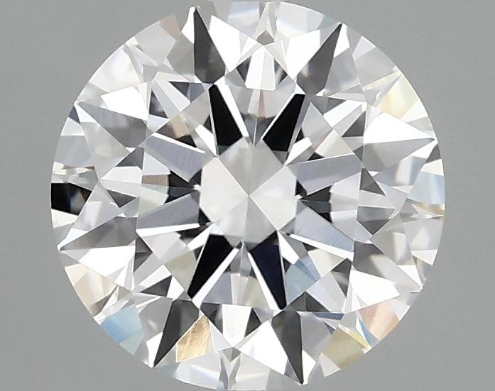 2.08 Carat Round Shaped Ideal Cut VVS2 IGI Certified Lab Grown Diamond