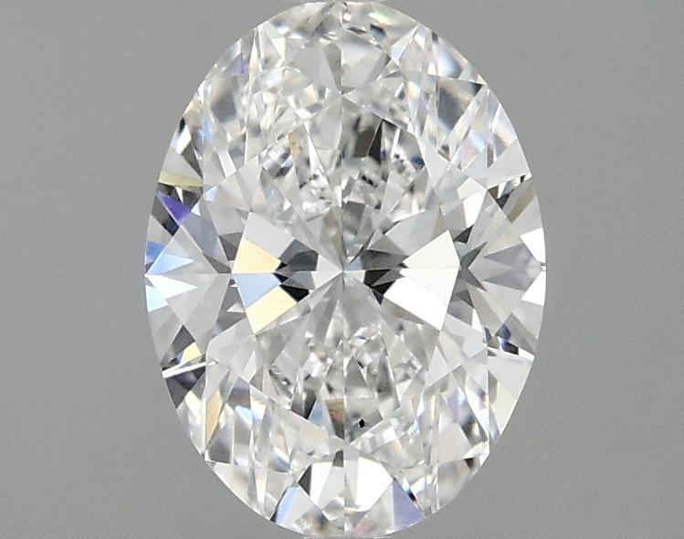 1.5 Carat Oval Shaped Excellent Cut VS2 IGI Certified Lab Grown Diamond
