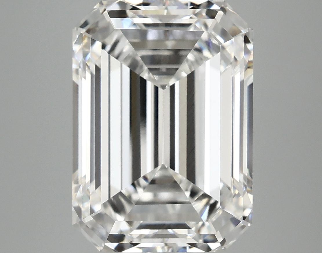 7.2 Carat Emerald Shaped Ideal Cut VVS2 IGI Certified Lab Grown Diamond